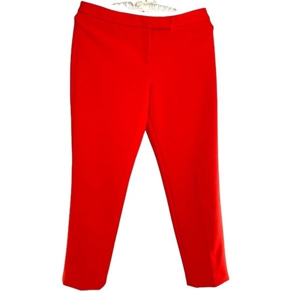 𝅺MILLY  High-Waisted Stretch Crepe Skinny Pant 2 - Picture 1 of 7